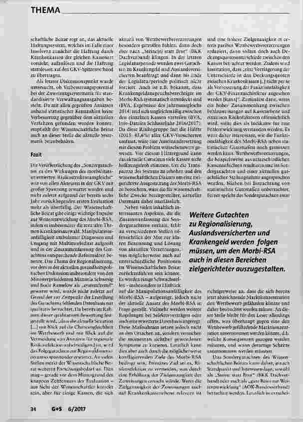 Vorschauseite 6: Status quo vadis?