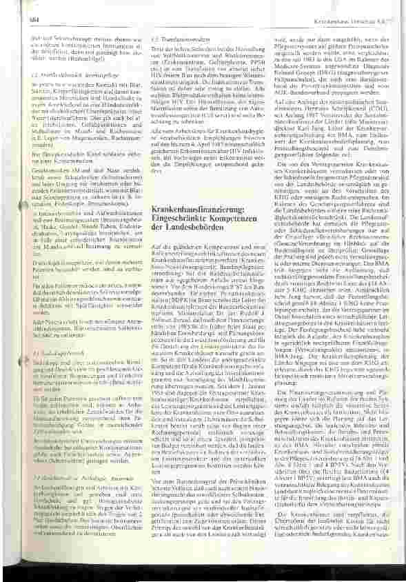 Vorschauseite 2: AIDS-Prophylaxe in Krankenhaus und Praxis
