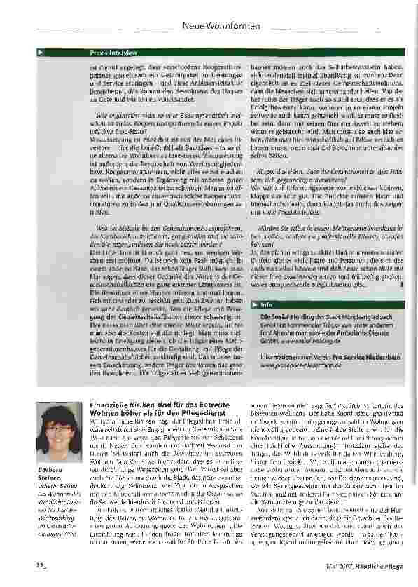 Vorschauseite 5: Ein Netz von Hilfen unter einem Dach
