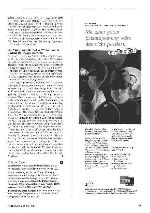 Vorschauseite 6: Ein Netz von Hilfen unter einem Dach