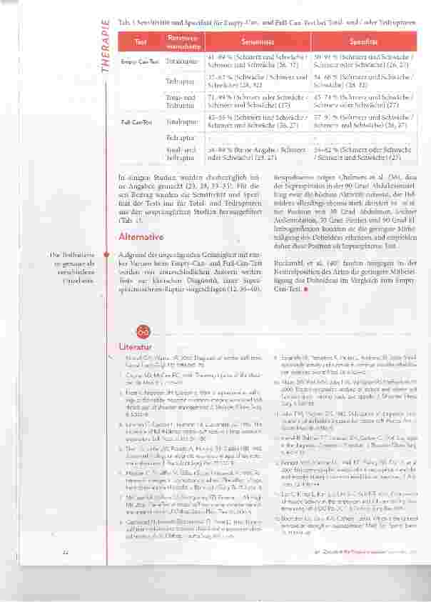 Vorschauseite 3: Diagnostik einer Supraspinatus-Ruptur