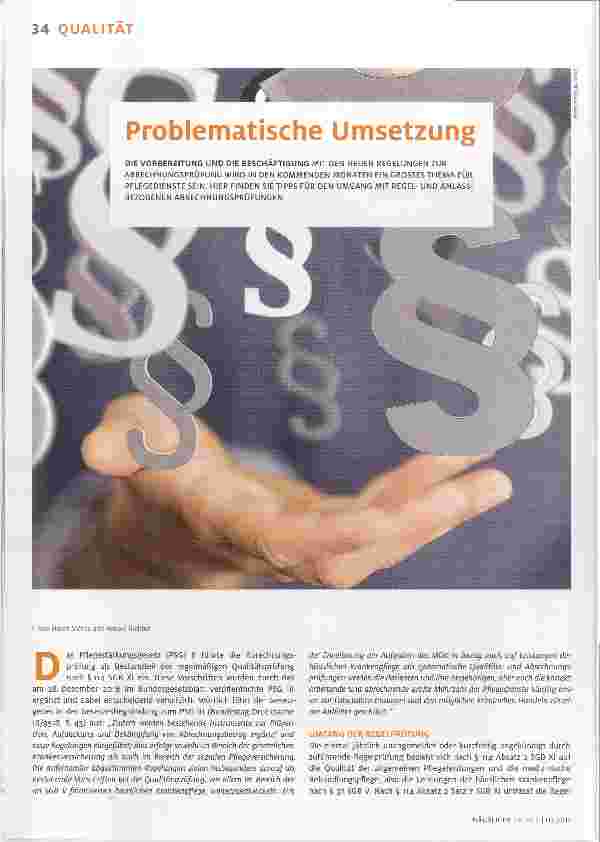 Vorschauseite 1: Problematische Umsetzung