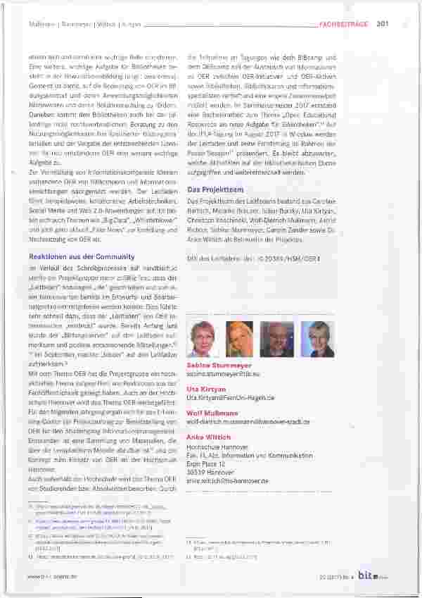 Vorschauseite 5: Leitfaden zu Open Educational Resources für Bibliotheken und Informationseinrichtungen
