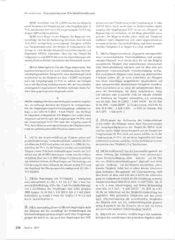 Vorschauseite 2: Eingruppierung einer IT-Sicherheitsbeauftragten Notwendige Voraussetzung einerabgeschlossenen wissenschaftlichen Hochschulbildung