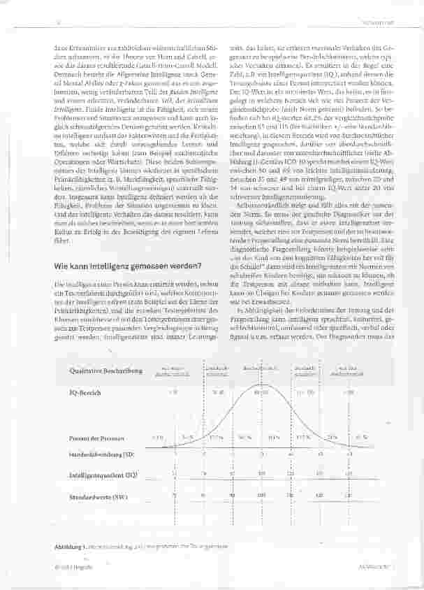 Vorschauseite 2: Intelligenz - eine kurze Einführung