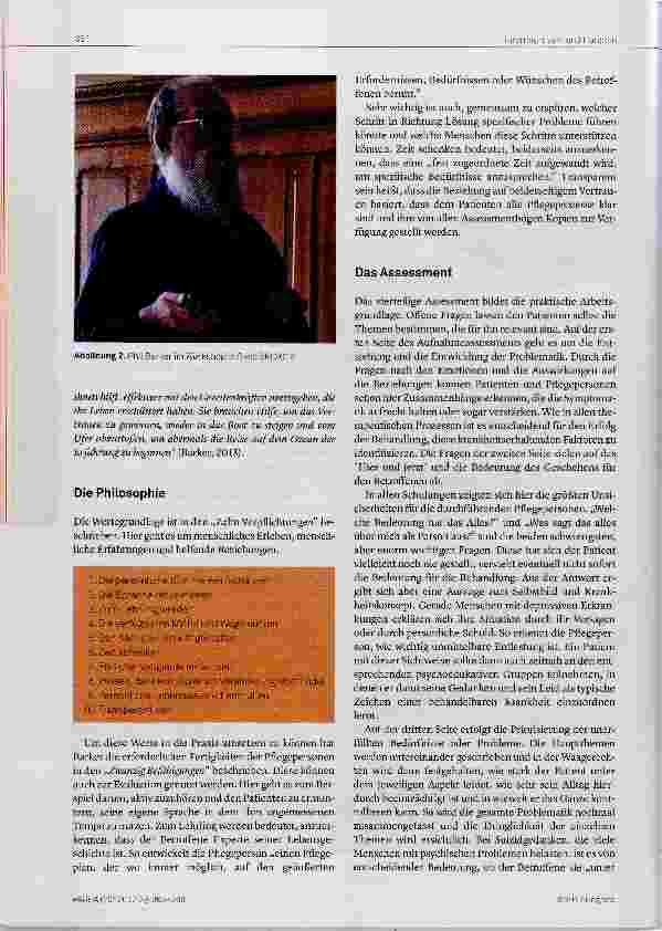 Vorschauseite 2: Ein theoriegeleitetes Pflegemodell ermöglicht personenorientierte Pflege in der Psyohiatrie