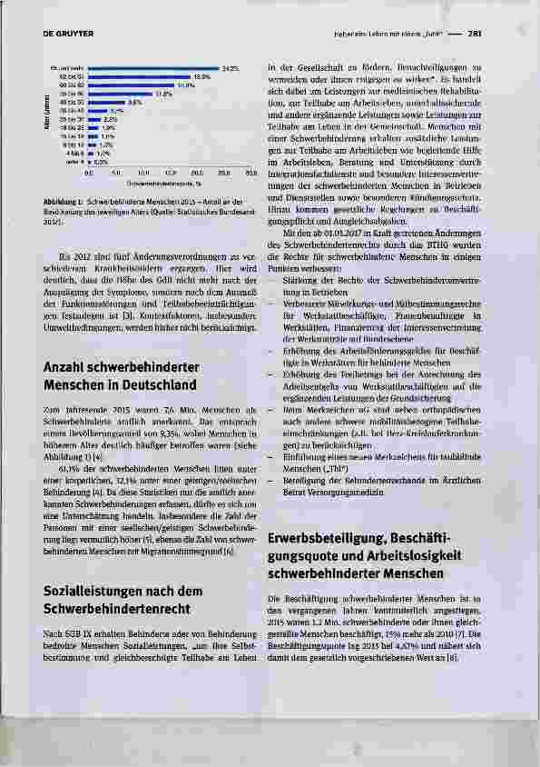 Vorschauseite 2: Leben mit einem „GdB“