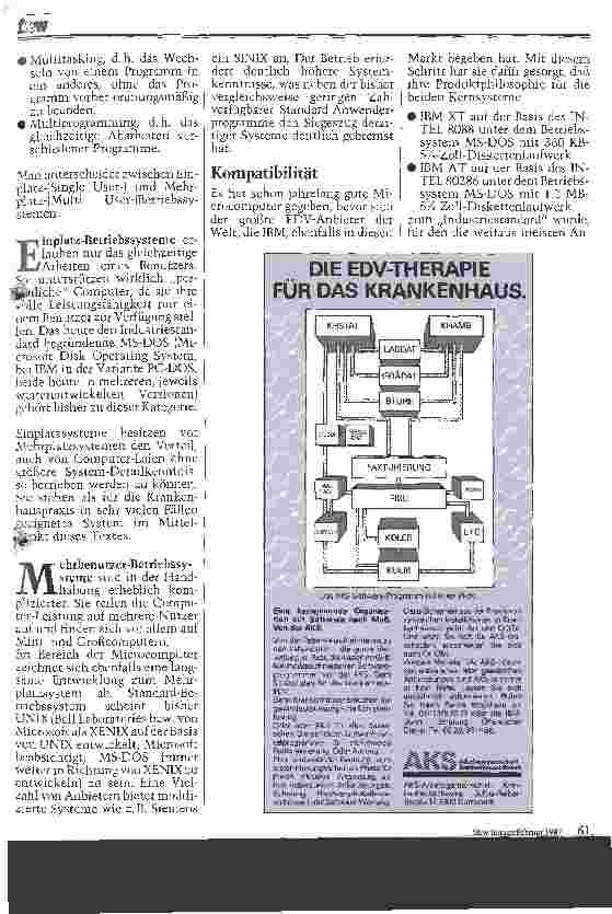 Vorschauseite 5: Microcomputer ( PC ) Einsatz im Krankenhaus Möglichkeiten Teil 2 Komponenten