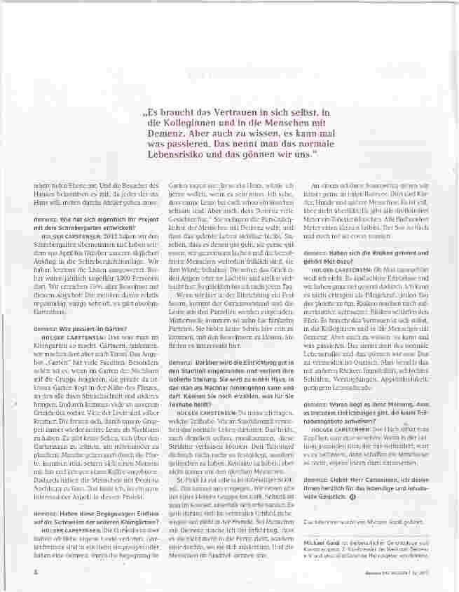 Vorschauseite 2: Wider die Entwöhnung