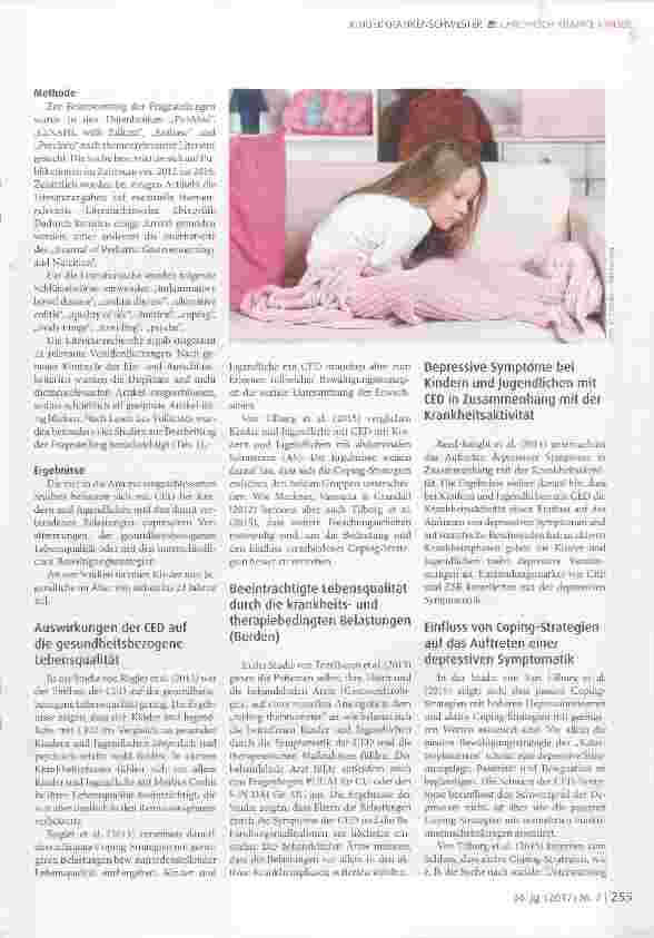Vorschauseite 3: Das Erleben, die Verarbeitung und die Auswirkungen chronisch entzündlicher Darmerkrankungen bei Kindern und Jugendlichen