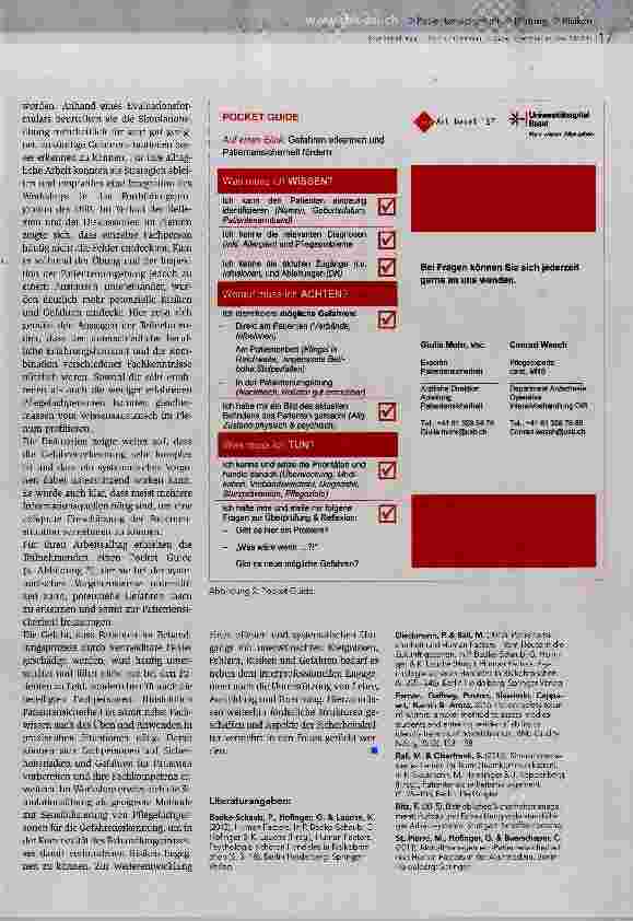 Vorschauseite 3: «Spurensuche im Raum des Schreckens»