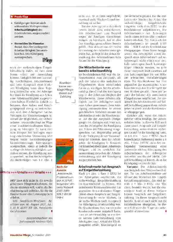 Vorschauseite 2: Anlass vermeiden