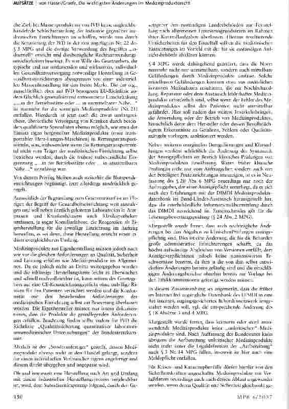 Vorschauseite 2: Die wichtigsten Änderungen im Medizinprodukterecht