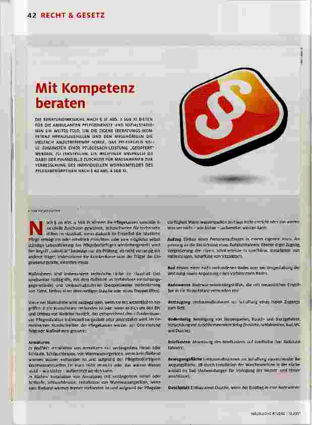 Vorschauseite 1: Mit Kompetenz beraten