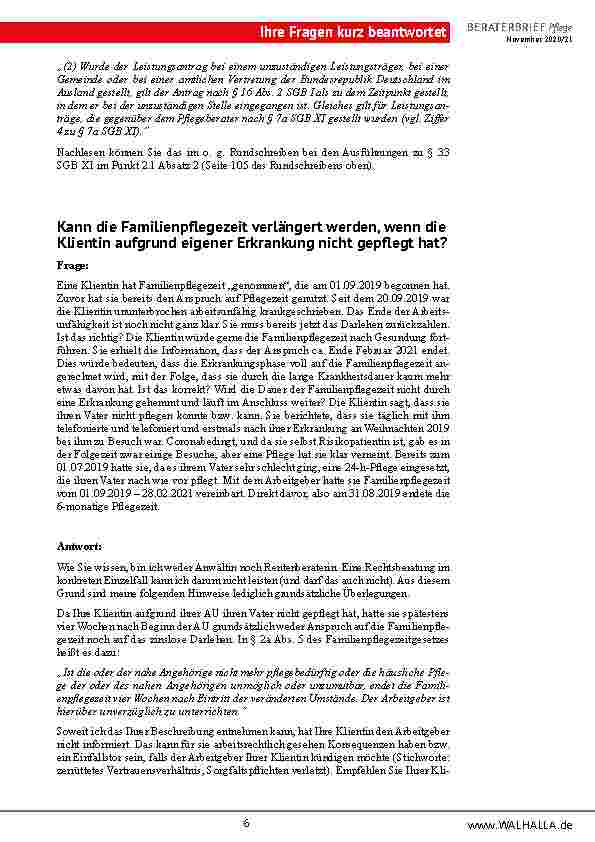 Vorschauseite 6: Pooling von Pflegesachleistungen: So bleibt Ihren Klienten mehr Geld für Pflegesachleistungen!