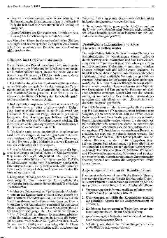 Vorschauseite 6: Anreize und Steuerungsmöglichkeiten durch Preisvorgaben im Krankenhaus