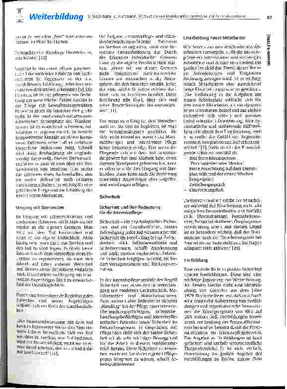 Vorschauseite 3: Motivation von Krankenpflegepersonal auf Intensivstationen
