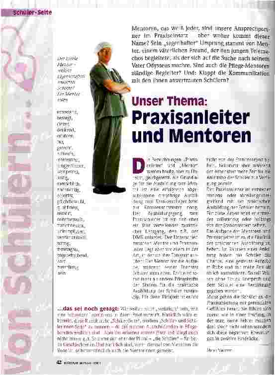 Vorschauseite 1: Praxisanleiter und Mentoren