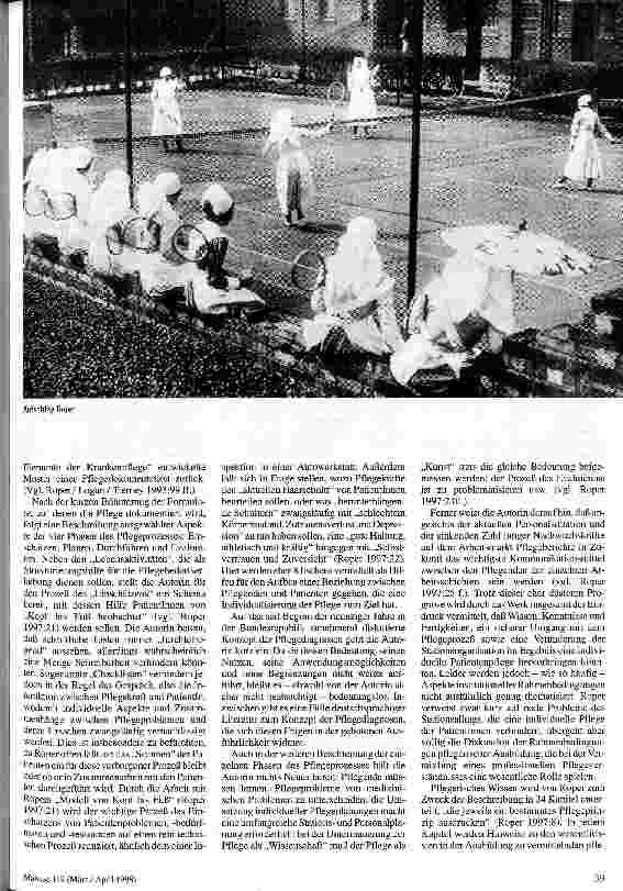Vorschauseite 2: Ist Nancy Roper noch aktuell? Anmerkung zur Übersetzung von Priciples of Nursing in Process Context