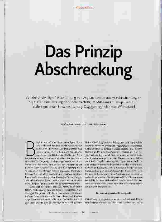 Vorschauseite 1: Das Prinzip Abschreckung