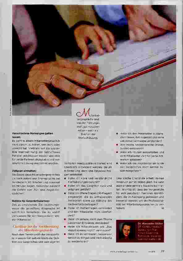 Vorschauseite 4: Wer fragt, DER FÜHRT