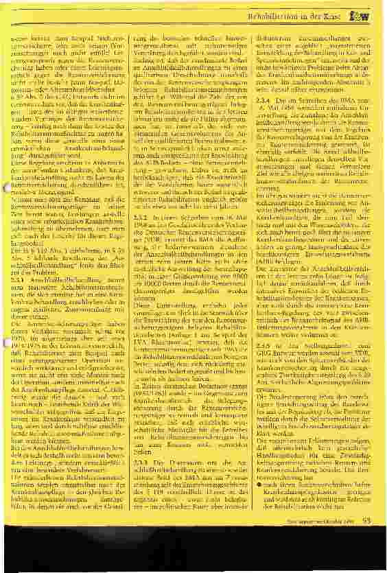 Vorschauseite 5: Rehabilitation in der Krise