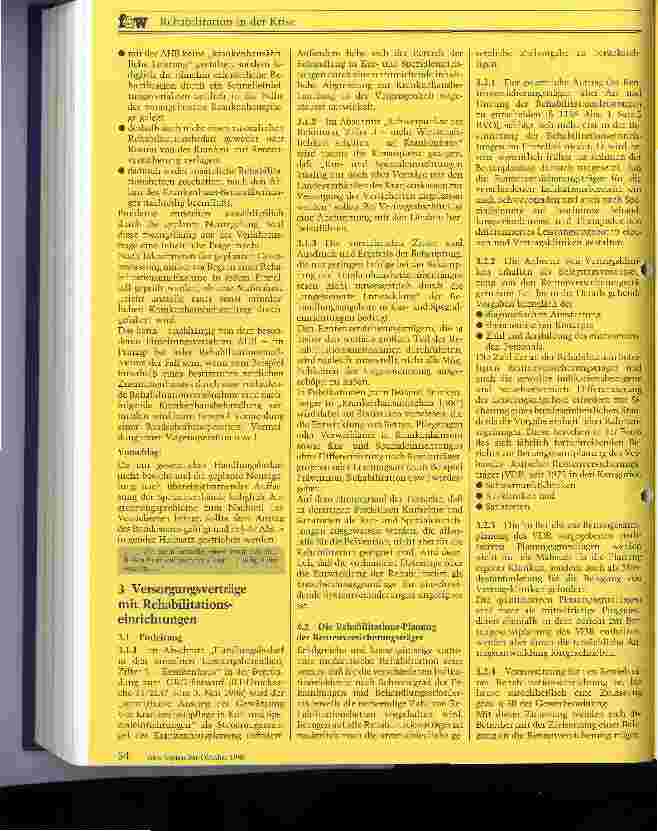Vorschauseite 6: Rehabilitation in der Krise