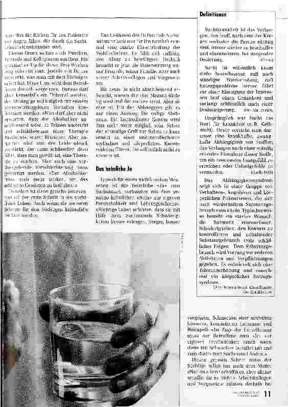 Vorschauseite 4: Vom Helfersyndrom zur Suchtkrankheit Suchtmittelabhängige Pflegepersonen