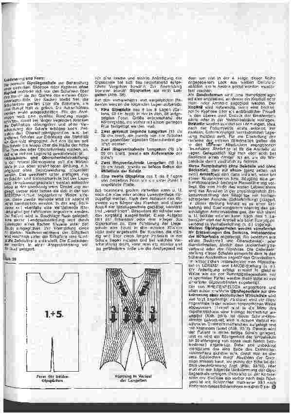 Vorschauseite 2: Die besonderen Aufgaben der Schwester in der Orthopädie 7. Folge: Umstellgipse u. Quengelgipsverband, Gipsschalen