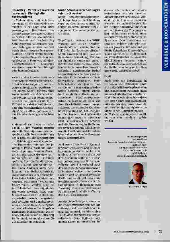 Vorschauseite 3: Zwischen Interessen und Perspektiven