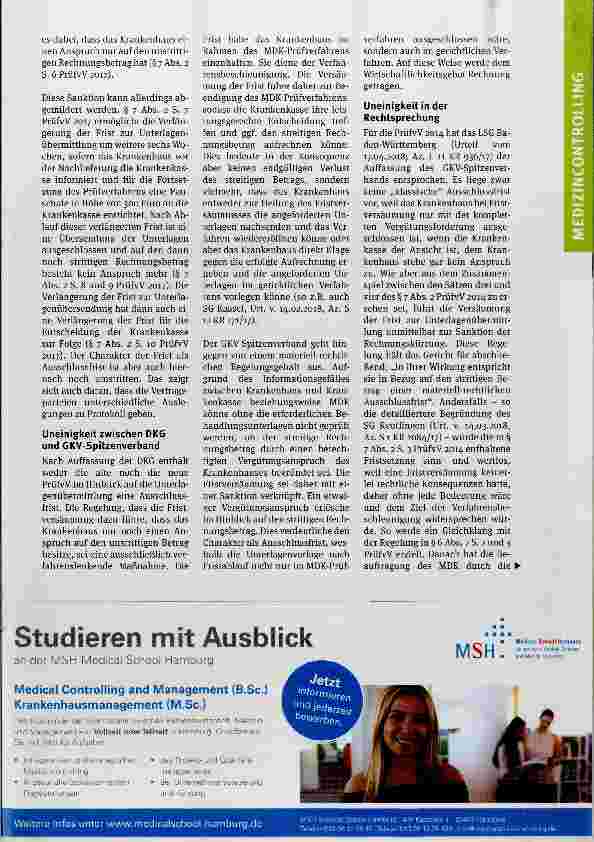 Vorschauseite 2: Altbekannte Diskussion in neuem Gewand