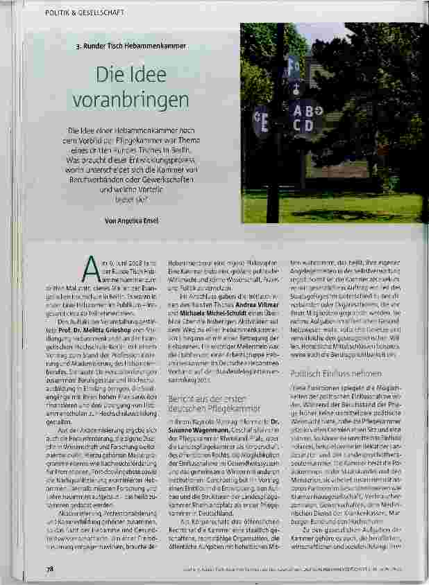 Vorschauseite 1: Die Idee voranbringen
