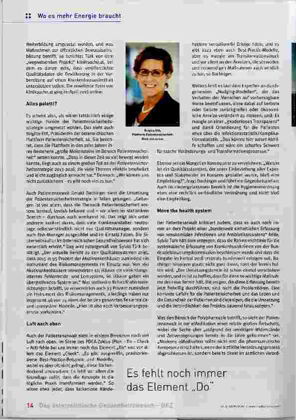 Vorschauseite 2: Sicher ist sicher?
