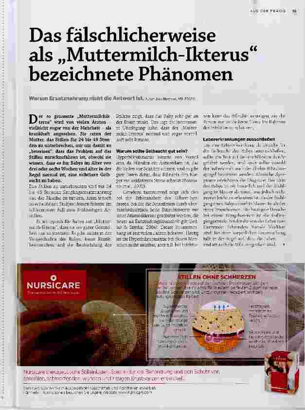 Vorschauseite 1: Das fälschlicherweise als „Muttermilch-Ikterus bezeichnete Phänomen