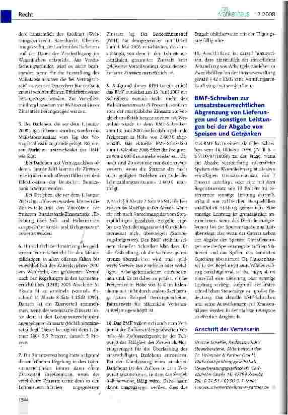 Vorschauseite 2: Steuerliche Behandlung von Arbeitgeberdarlehen