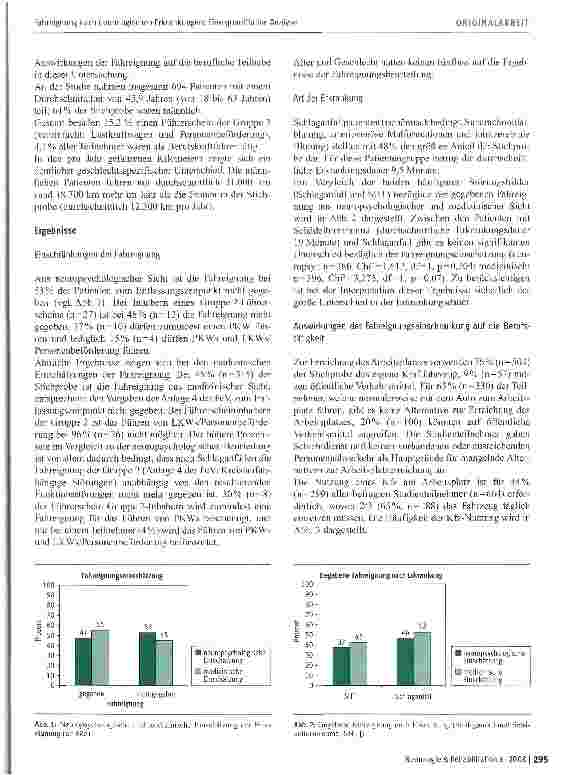 Vorschauseite 3: Fahreignung nach neurologischen Erkrankungen: Eine quantitative Analyse