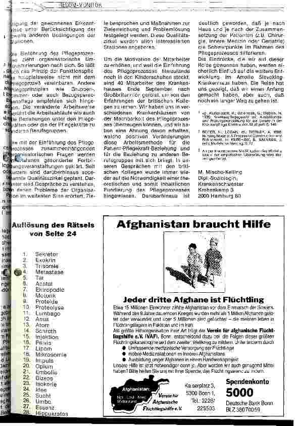 Vorschauseite 2: Zur Einführung des Pflegeprozesses und eines ganzheitlichen Pflegekonzeptes