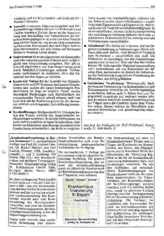 Vorschauseite 5: Überlegungen zur Kommunikation und Dokumentation im Krankenhaus