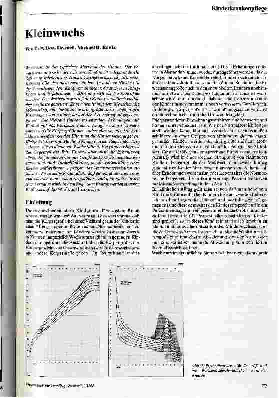 Vorschauseite 1: Kleinwuchs