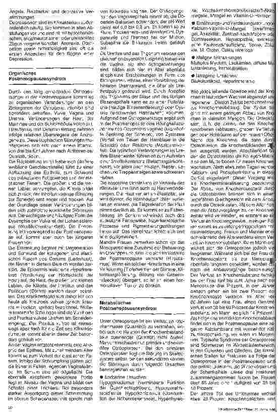 Vorschauseite 3: Das klimakterische Syndrom 1. Teil