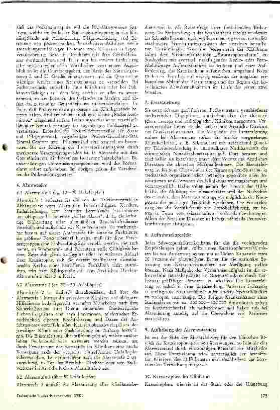 Vorschauseite 4: Grundzüge der med. Katastrophenabwehr an Kliniken und Krankenhäusern