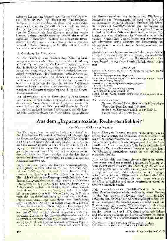 Vorschauseite 5: Grundzüge der med. Katastrophenabwehr an Kliniken und Krankenhäusern
