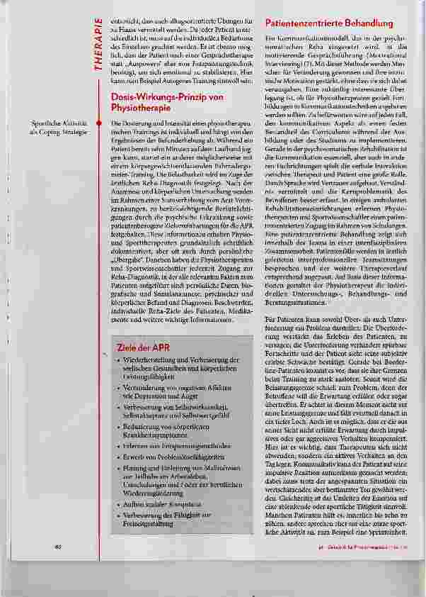 Vorschauseite 4: Psychische Erkrankungen in der ambulanten Rehabilitation behandeln