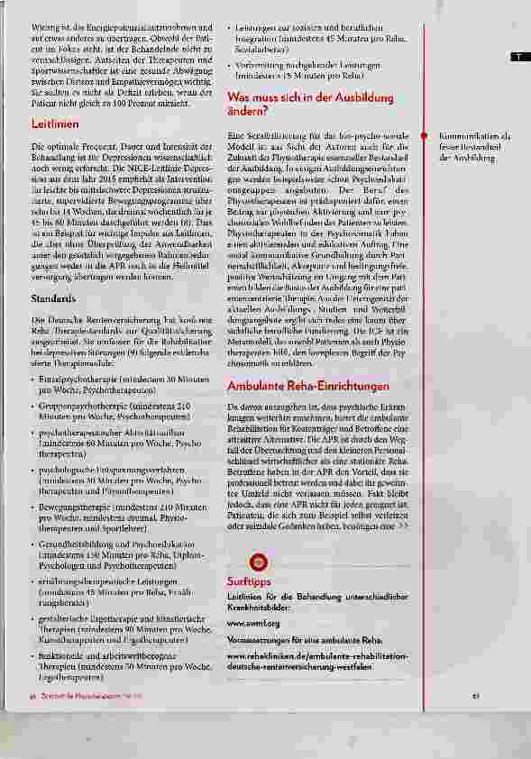 Vorschauseite 5: Psychische Erkrankungen in der ambulanten Rehabilitation behandeln