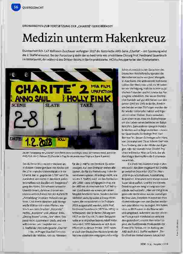Vorschauseite 1: Medizin unterm Hakenkreuz