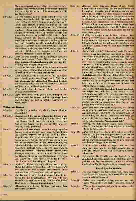Vorschauseite 3: Das Wandelbare und das Unwandelbare in der Krankenpflege Stellungnahme einer Krankenschwester im Jahre 1958