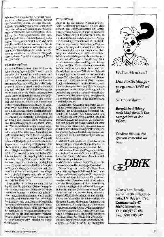 Vorschauseite 2: Pflege zwischen Tradition, Stagnation und Innovation