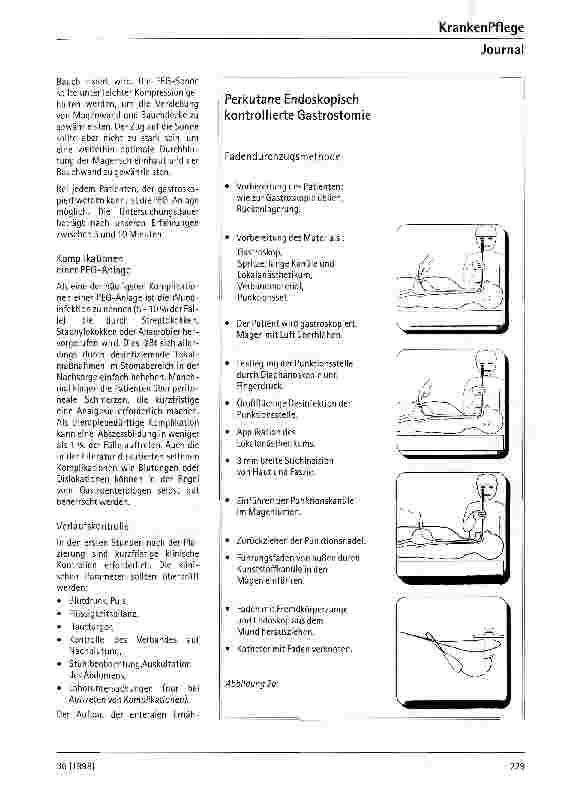 Vorschauseite 3: Enterale Ernährung in der Praxis über eine Perkutan Endoskopische Gastrostomie (PEG)