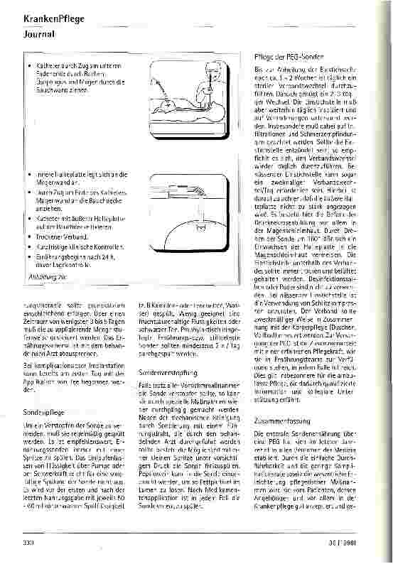 Vorschauseite 4: Enterale Ernährung in der Praxis über eine Perkutan Endoskopische Gastrostomie (PEG)