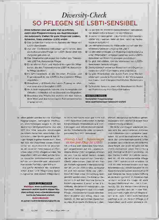 Vorschauseite 3: Anders lieben -ANDERS PFLEGEN
